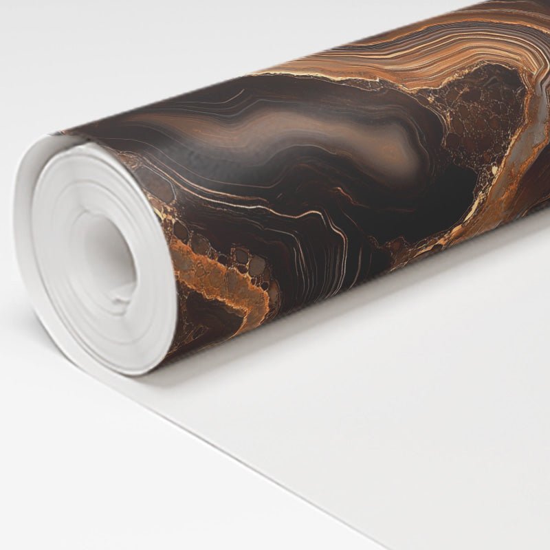 Tiger Eye Wallpaper - Benton Lane Home - Painted Paper
