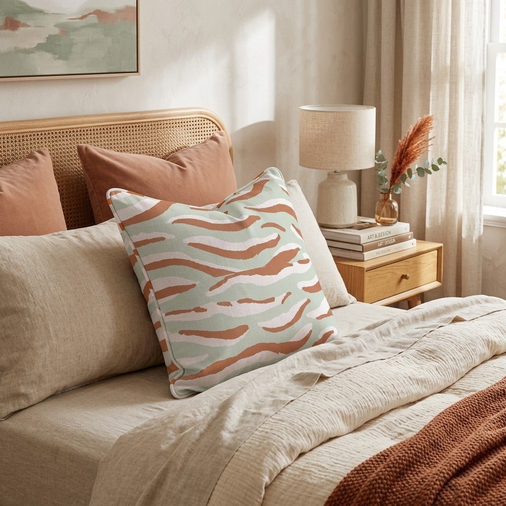 Tiger Stripes Throw Pillow - Benton Lane Home - Hillcroft Home