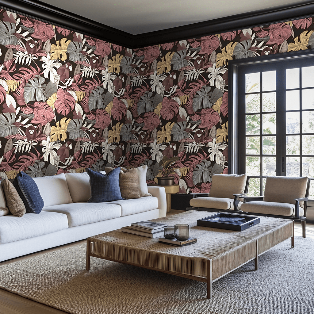 Tiki Fig Wallpaper - Benton Lane Home - Painted Paper