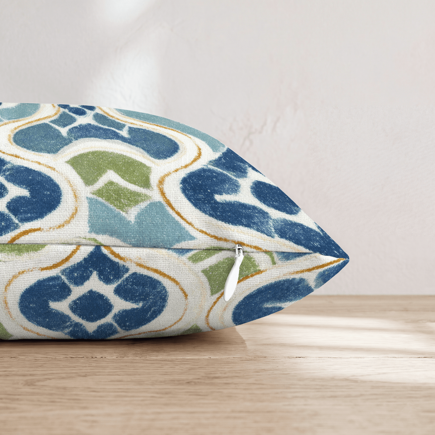 Tile Talk Throw Pillow - Hillcroft Home