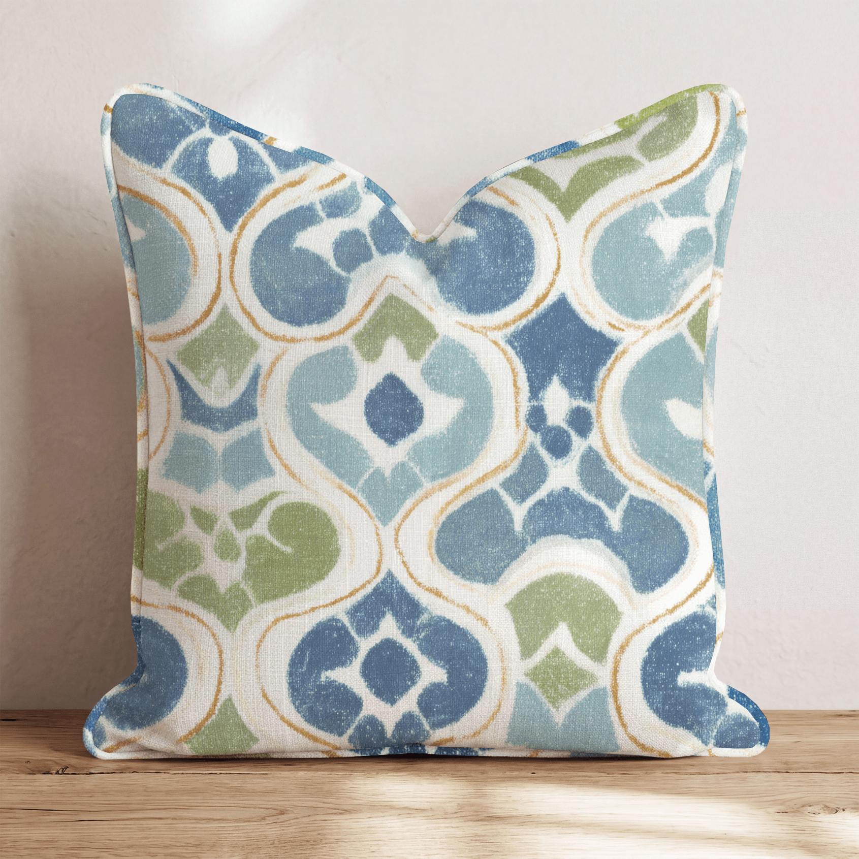 Tile Talk Throw Pillow - Benton Lane Home - Hillcroft Home