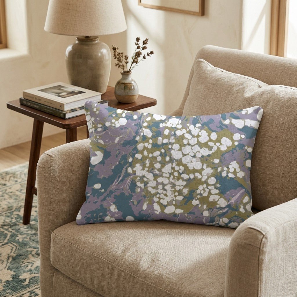 Tilly Speckles Throw Pillow - Hillcroft Home