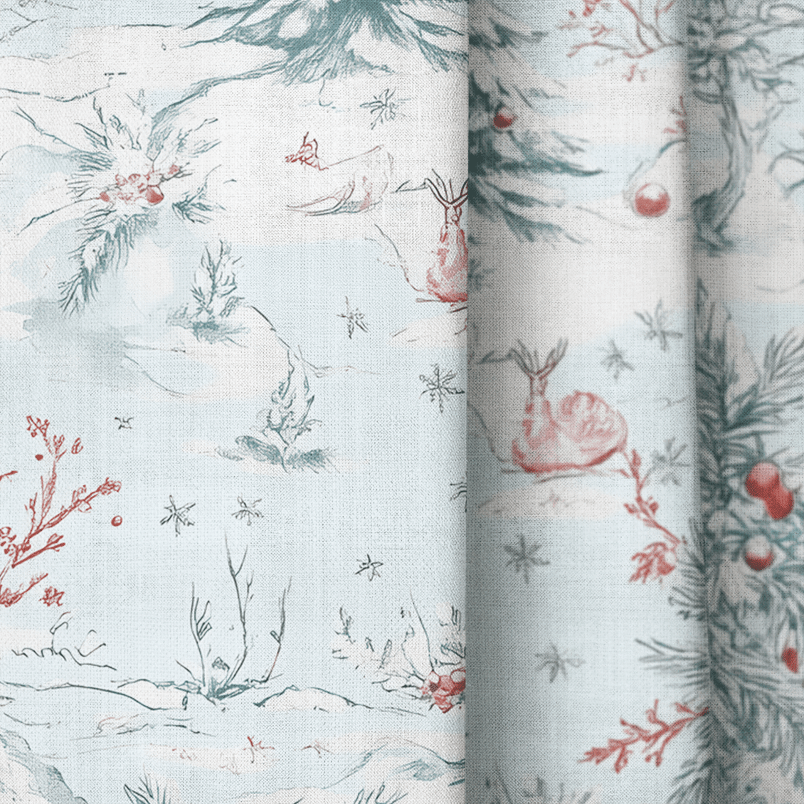 Timeless Tidings - Drapery - Benton Lane Home - Lemon Park