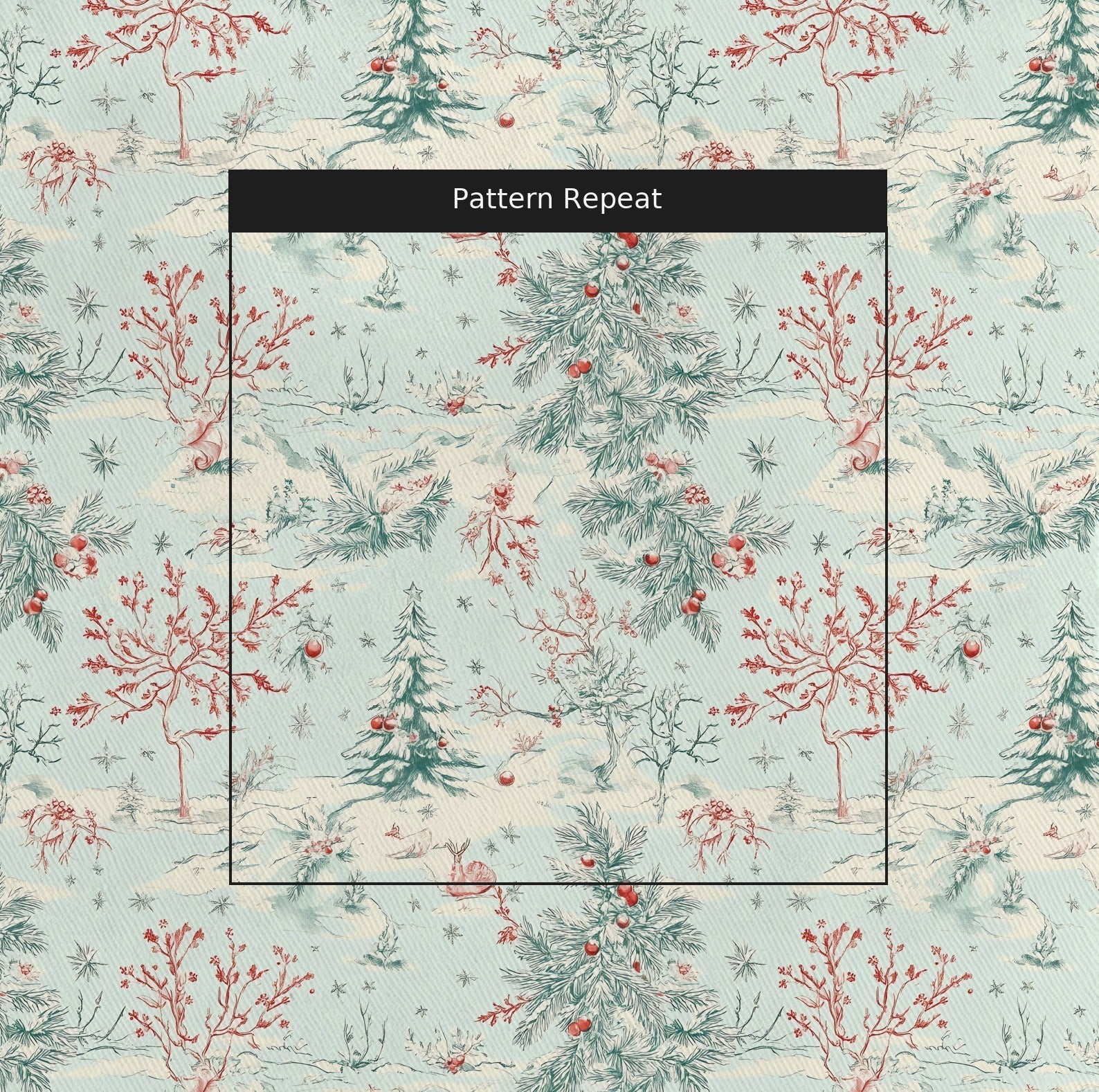 Timeless Tidings - Fabric - Lemon Park