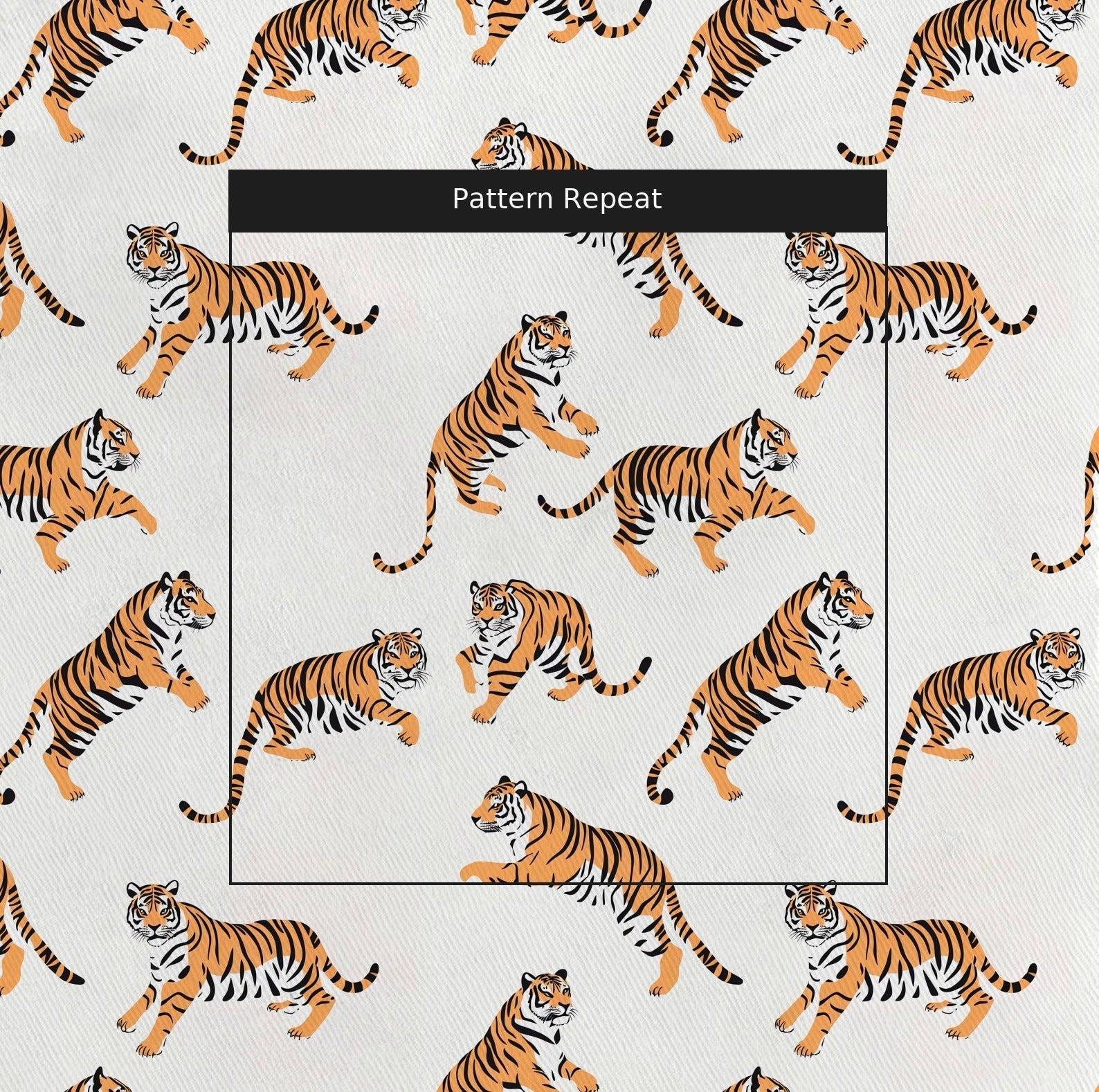 Timeless Tiger - Fabric - Benton Lane Home - Lemon Park