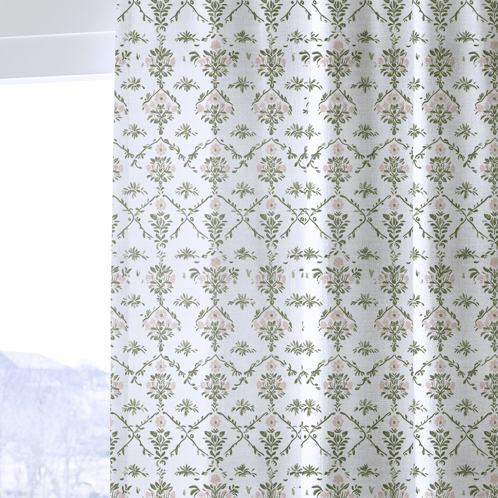 Timeless Trellis - Drapery - Benton Lane Home - Lemon Park