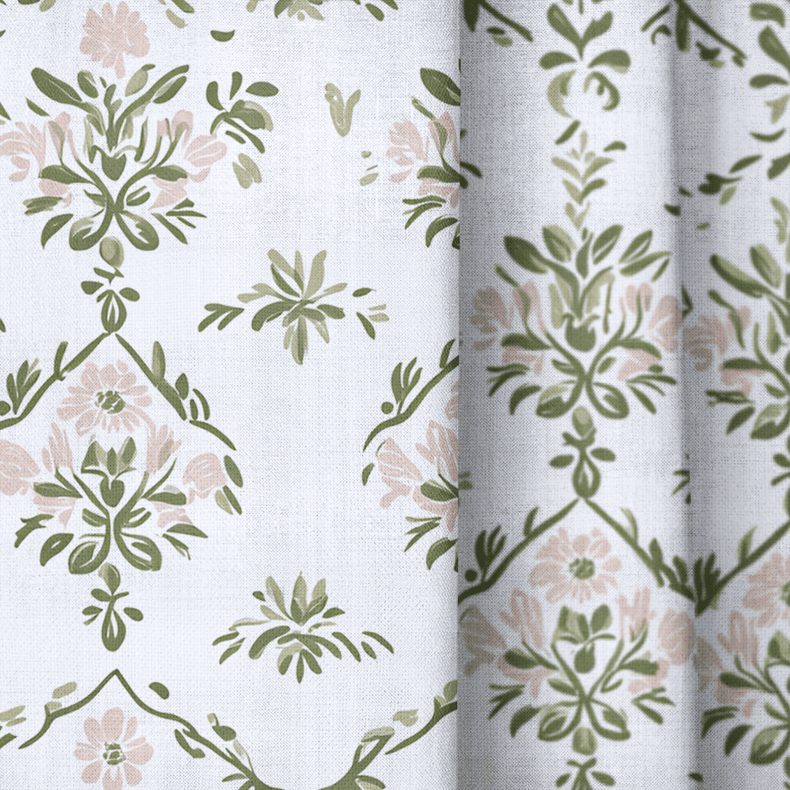 Timeless Trellis - Drapery - Benton Lane Home - Lemon Park