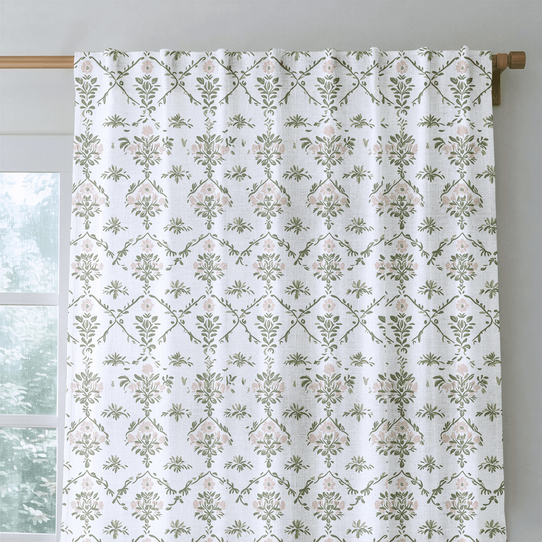 Timeless Trellis - Drapery - Benton Lane Home - Lemon Park