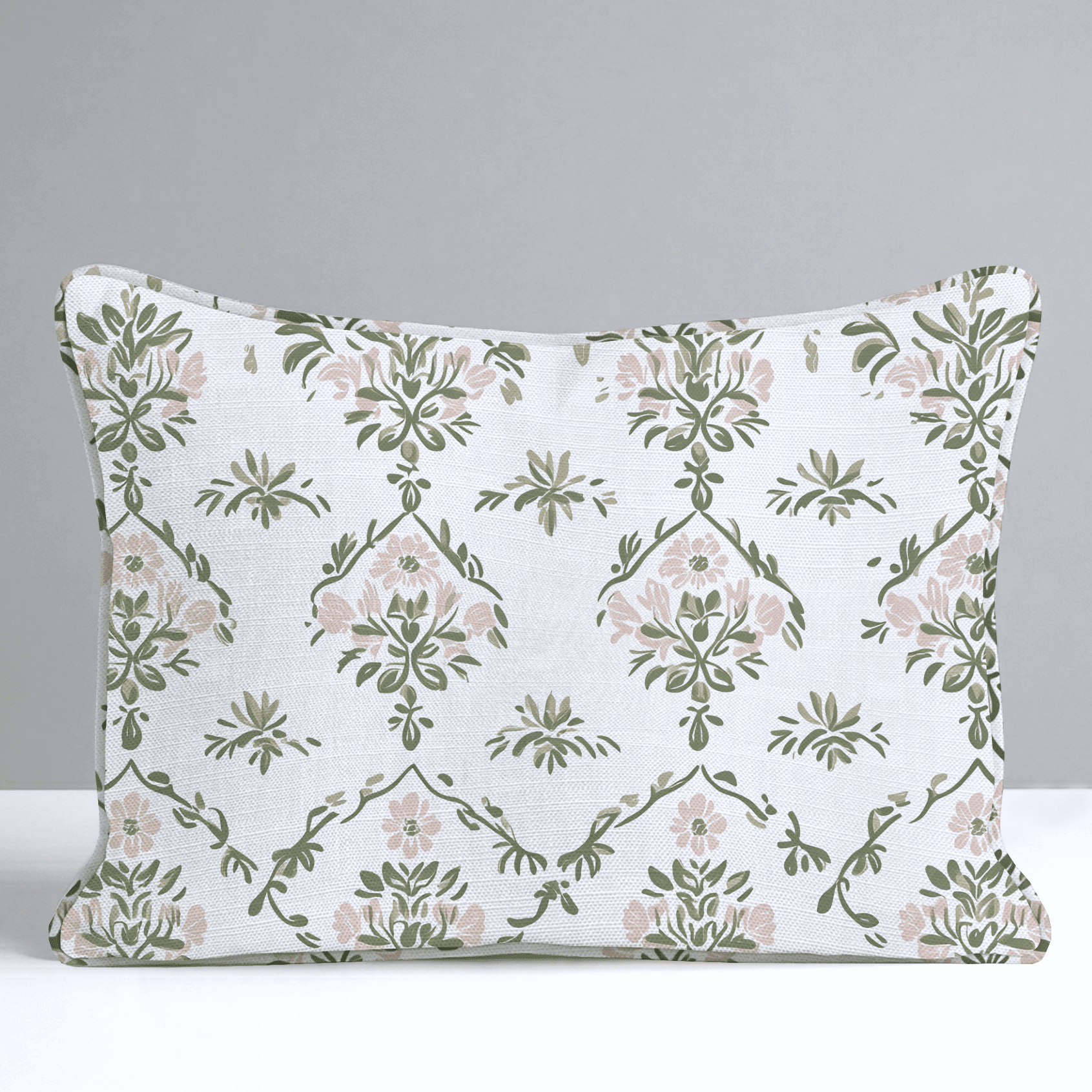 Timeless Trellis Throw Pillow - Benton Lane Home - Lemon Park