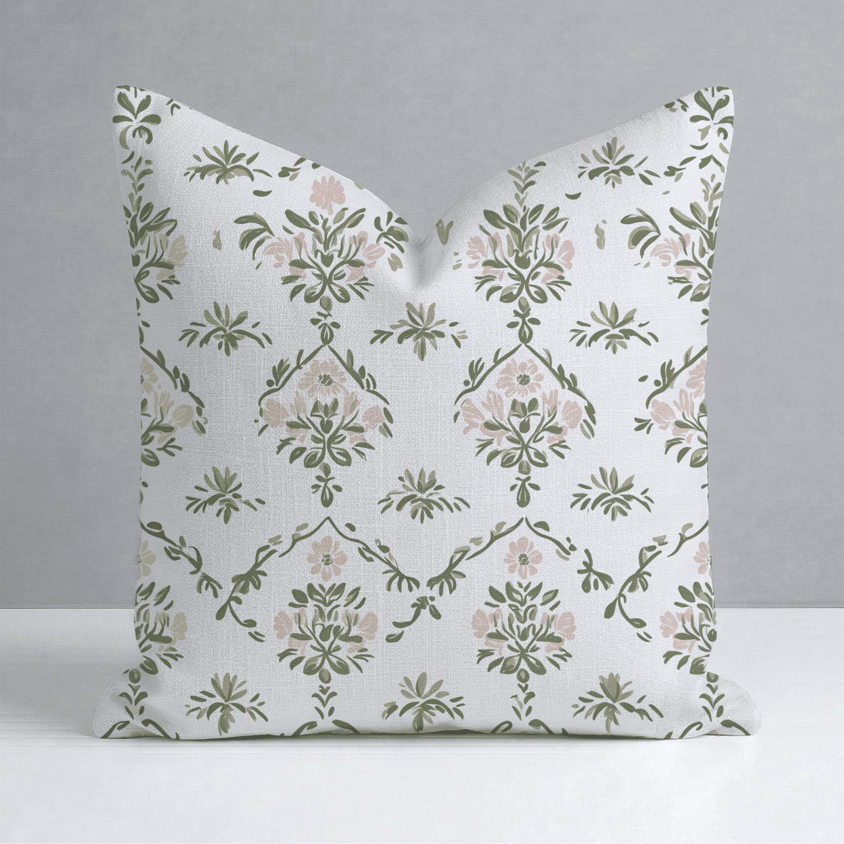 Timeless Trellis Throw Pillow - Benton Lane Home - Lemon Park