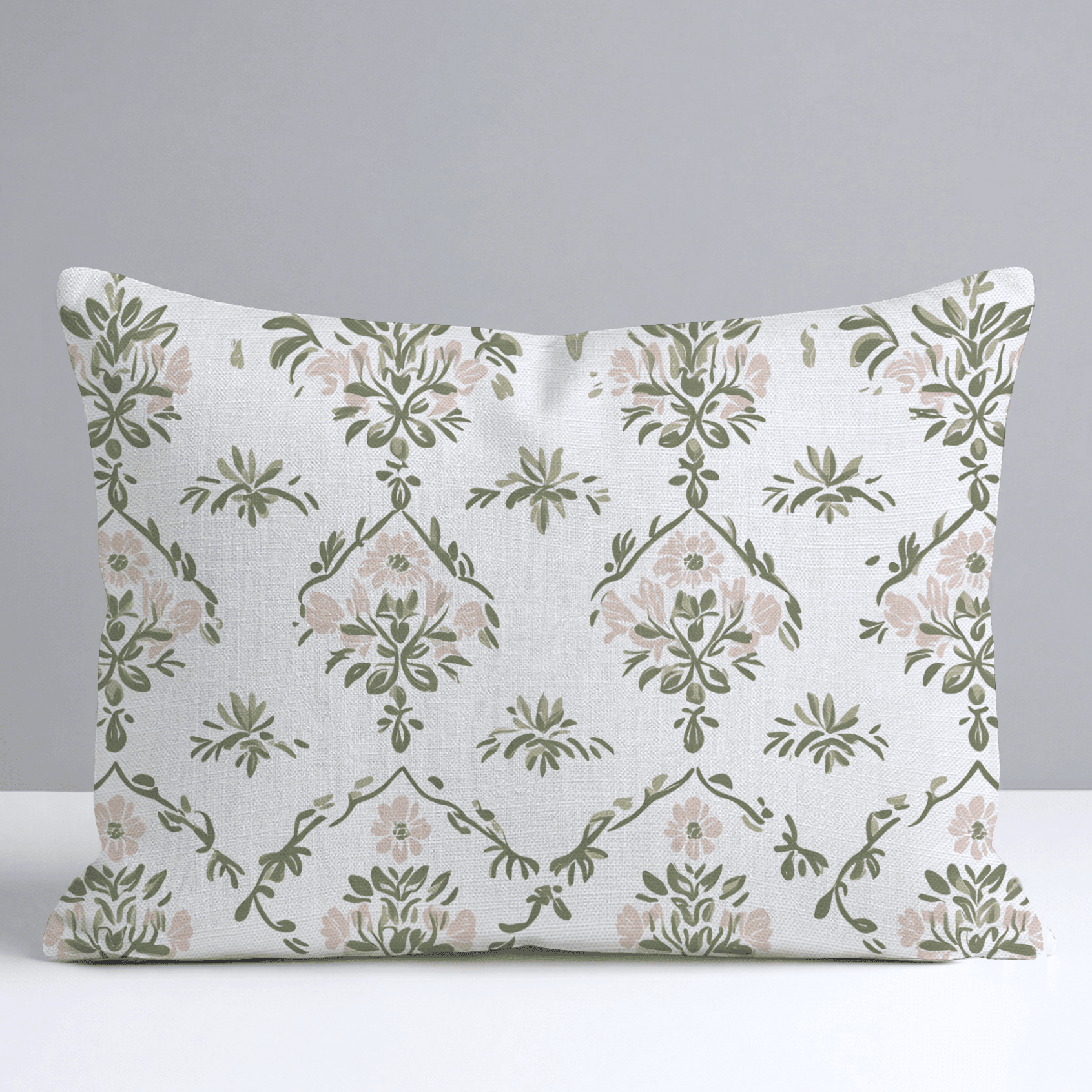 Timeless Trellis Throw Pillow - Benton Lane Home - Lemon Park
