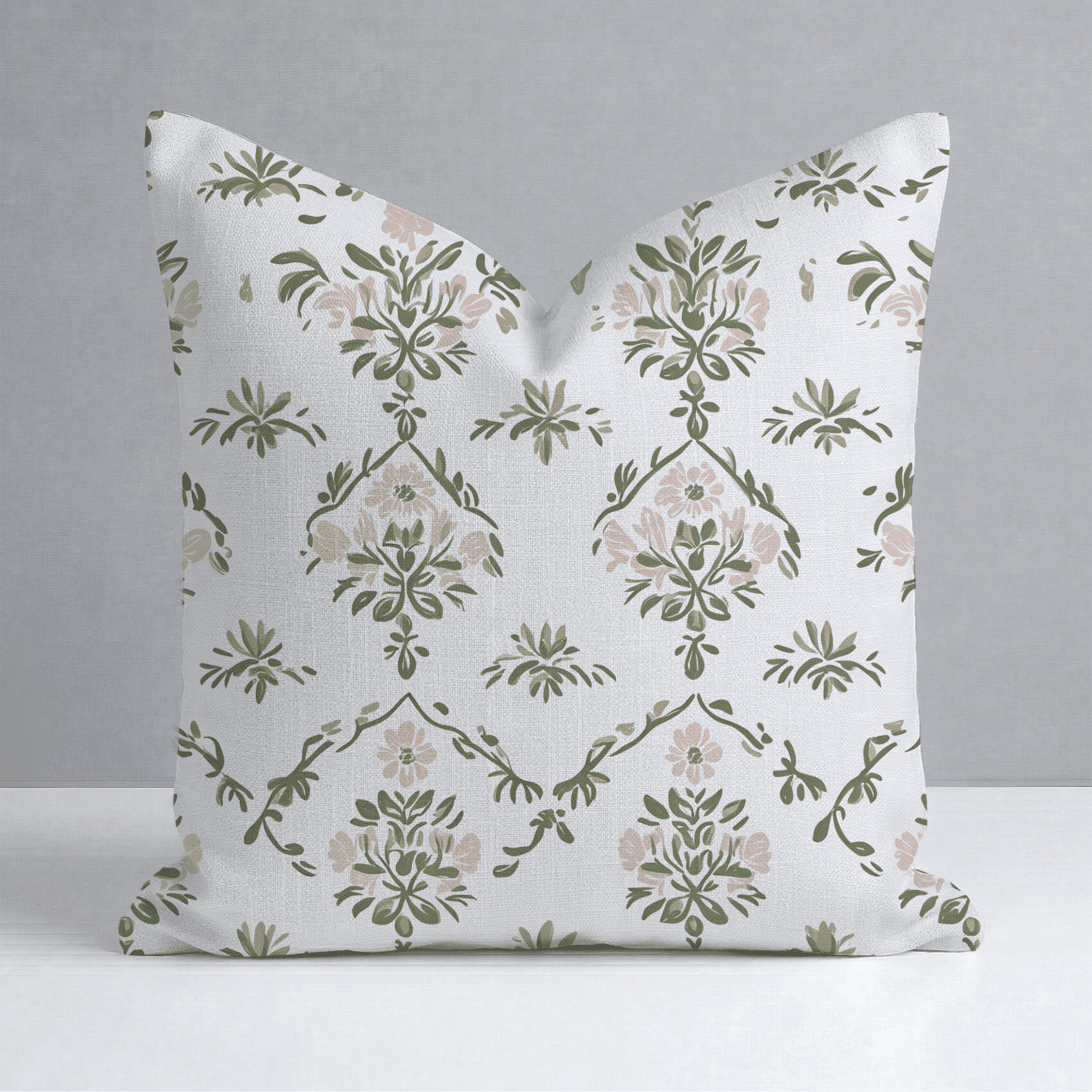Timeless Trellis Throw Pillow - Benton Lane Home - Lemon Park