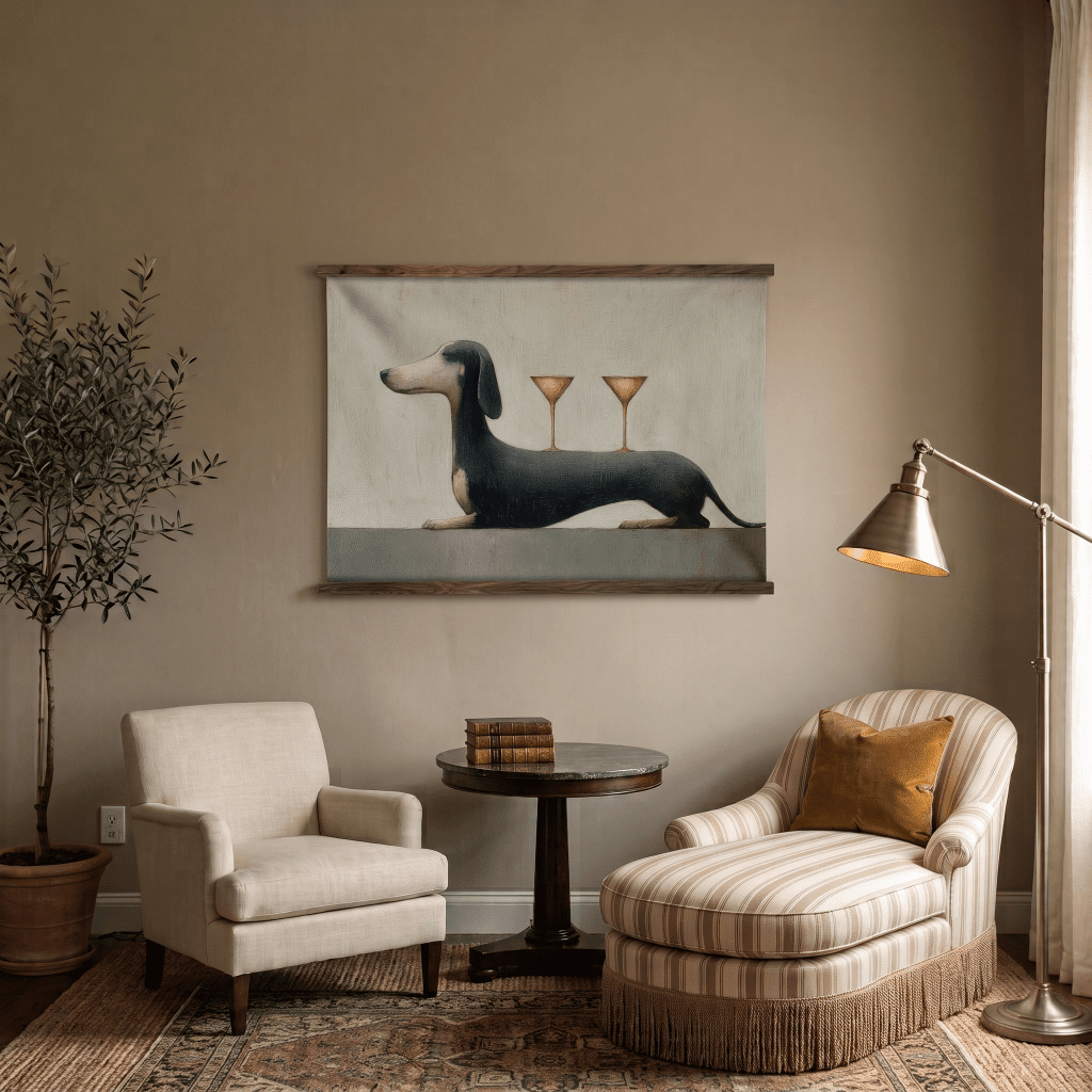 Tini Weenie - Tapestry - Benton Lane Home - Painted Paper