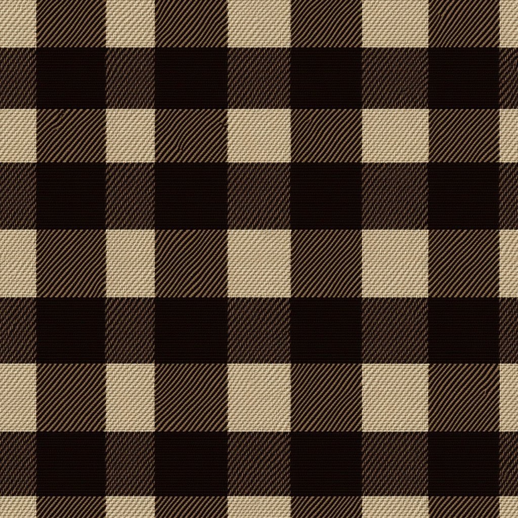 Toffee Check - Benton Lane Home - Painted Paper