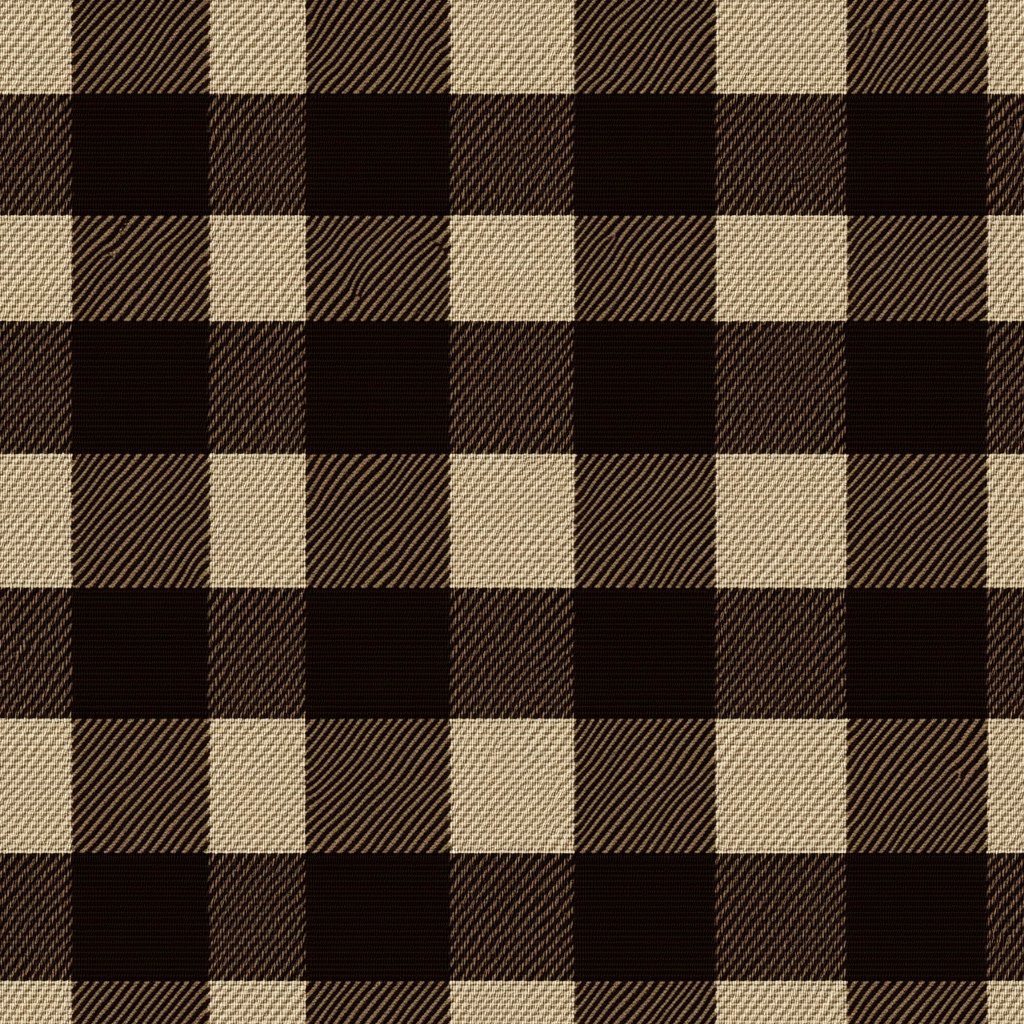 Toffee Check - Painted Paper