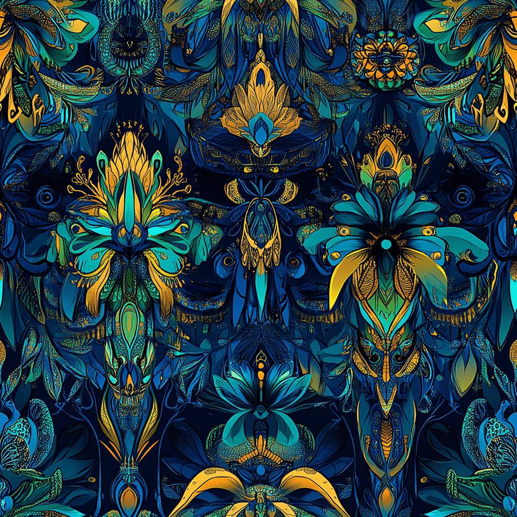 Topazia Wallpaper - Painted Paper