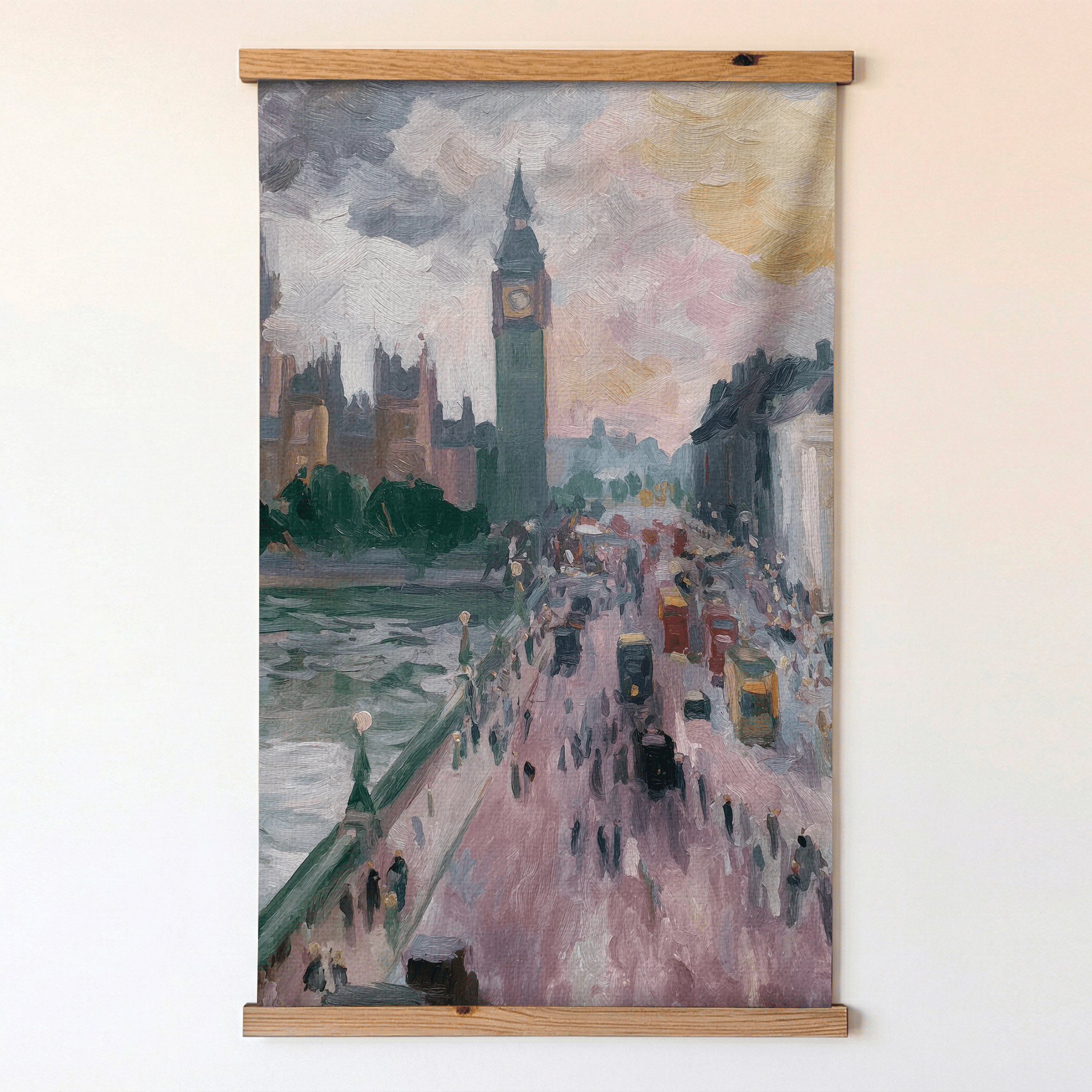 Tower at Dusk - Tapestry - Benton Lane Home - Lemon Park