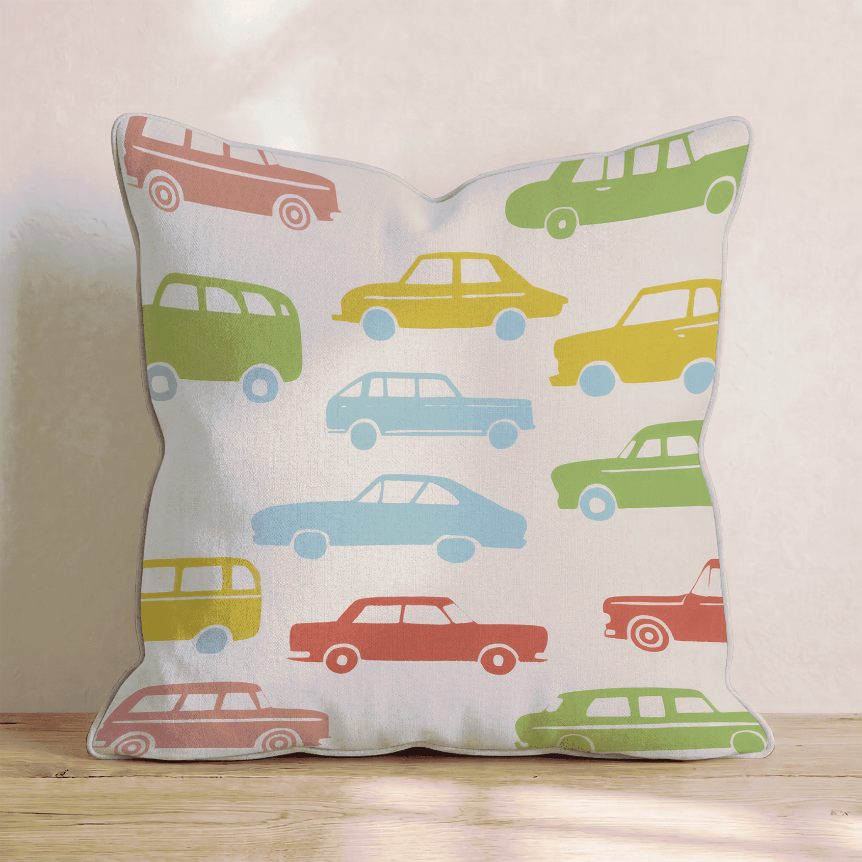 Traffic Jam Throw Pillow - Benton Lane Home - Hillcroft Home