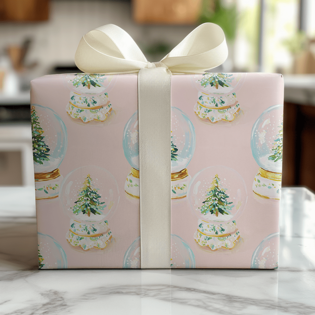 Tree Globe - Wrapping Paper - Benton Lane Home - Lemon Park