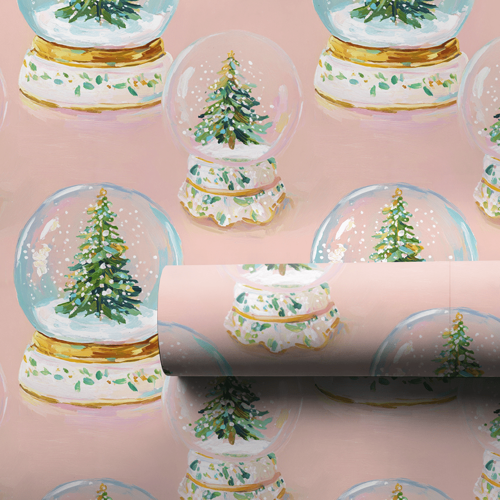 Tree Globe - Wrapping Paper - Benton Lane Home - Lemon Park