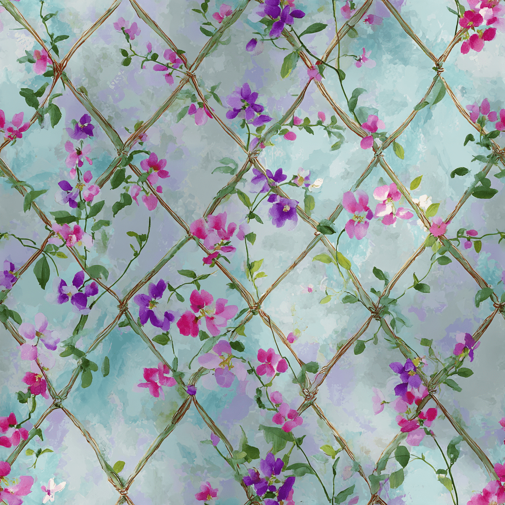 Trellaire Wallpaper - Benton Lane Home - Painted Paper