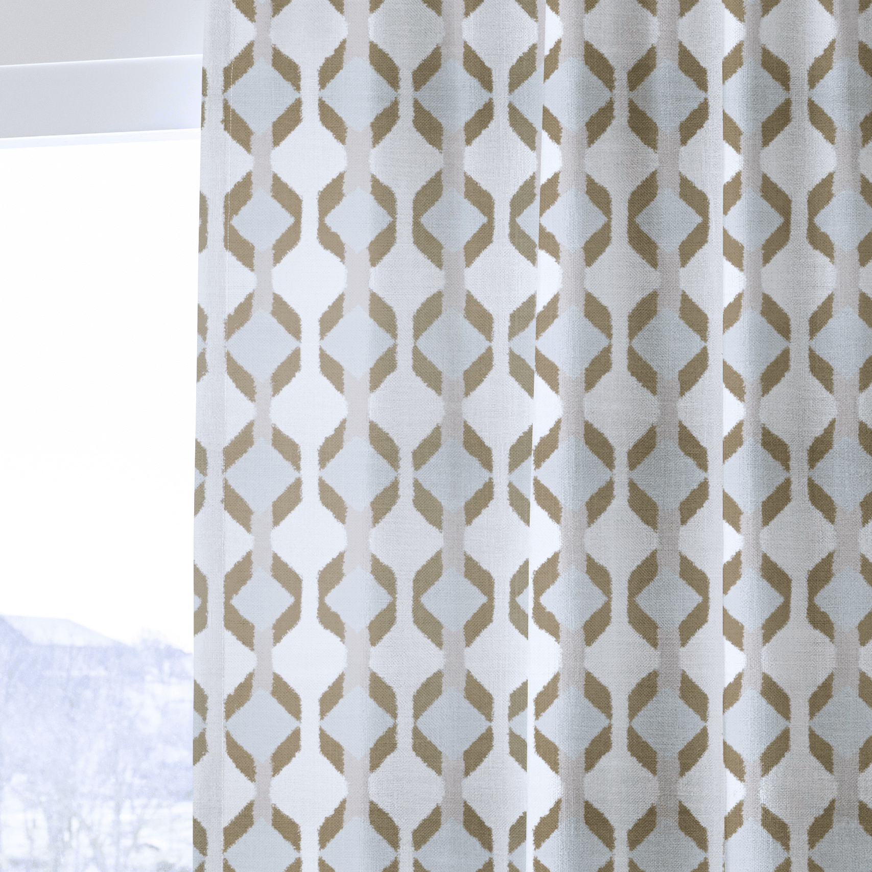 Trellis Charm - Drapery - Benton Lane Home - Lemon Park