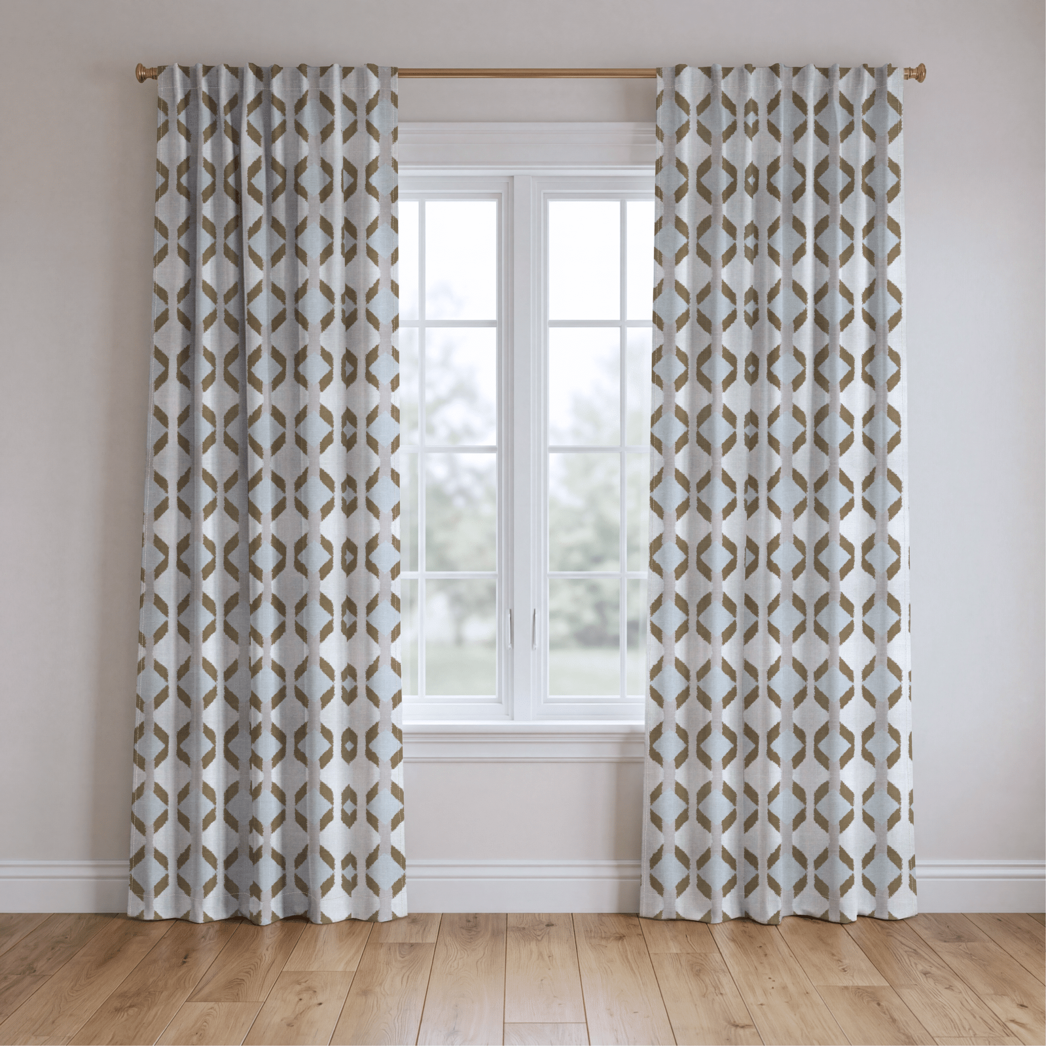 Trellis Charm - Drapery - Benton Lane Home - Lemon Park