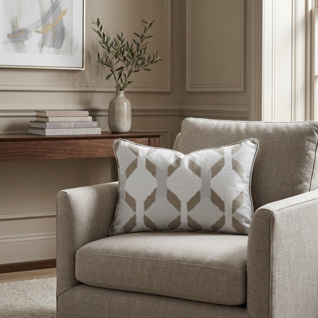 Trellis Charm Throw Pillow - Benton Lane Home - Lemon Park