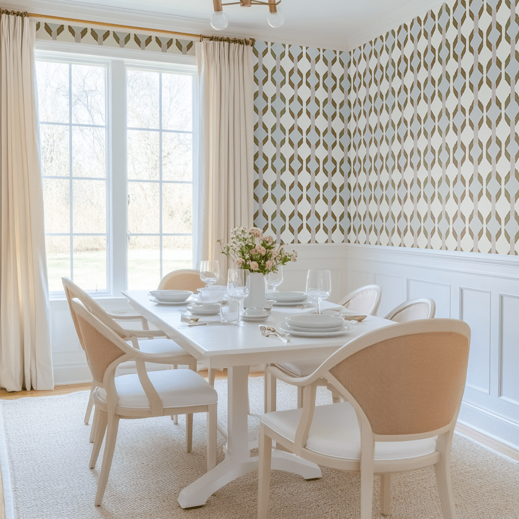 Trellis Charm Wallpaper - Lemon Park