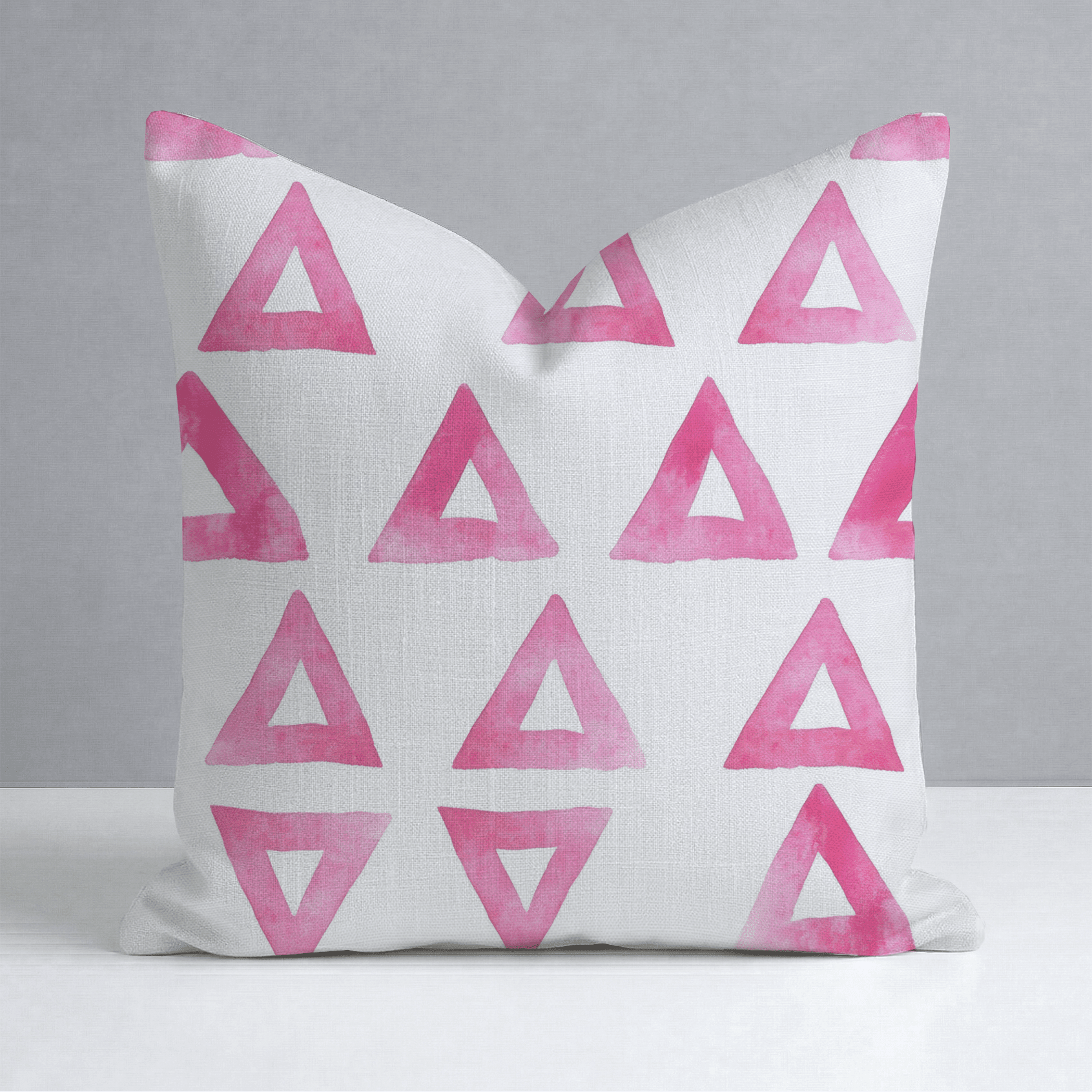 Triangle Tango Throw Pillow - Benton Lane Home - Lemon Park