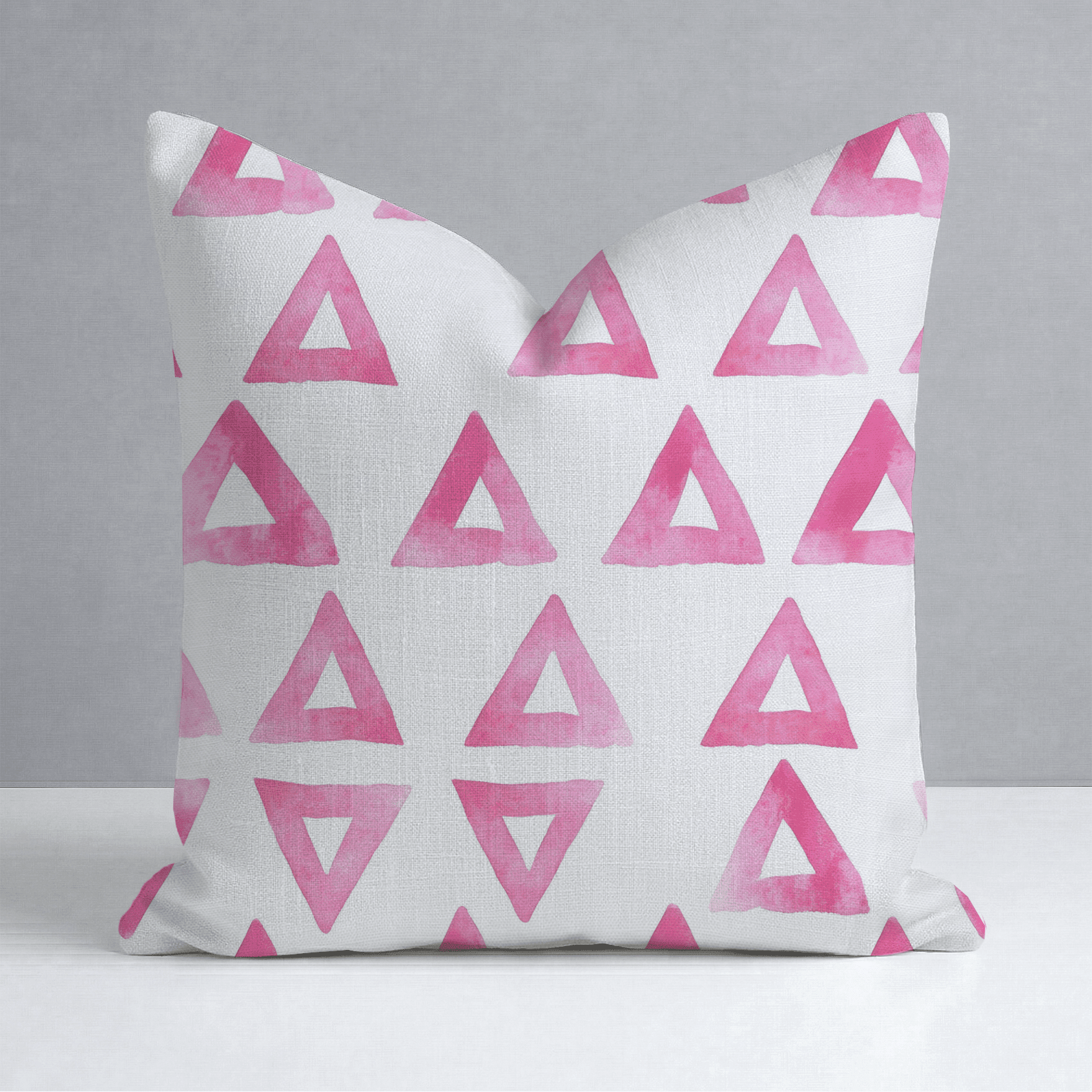 Triangle Tango Throw Pillow - Benton Lane Home - Lemon Park