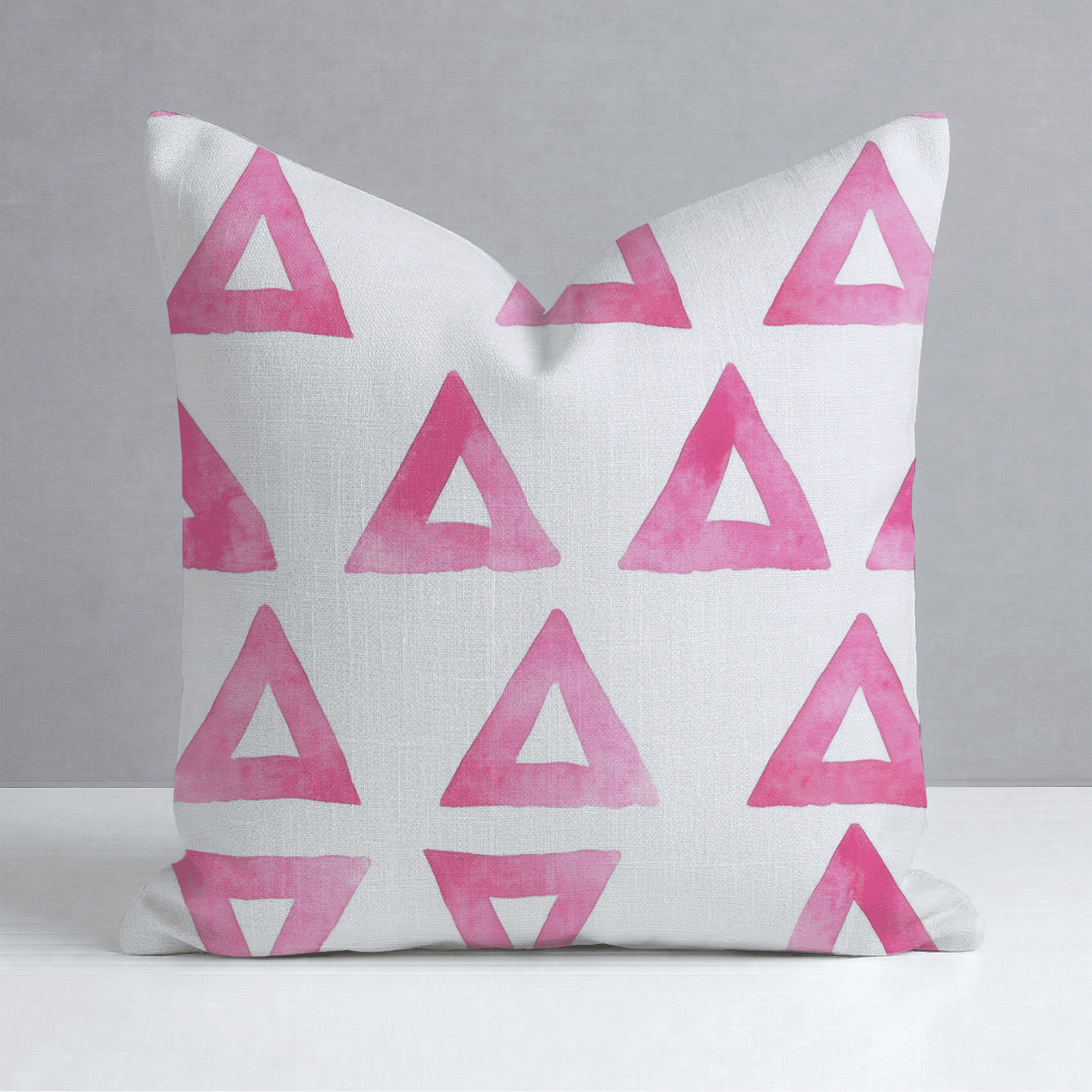 Triangle Tango Throw Pillow - Benton Lane Home - Lemon Park