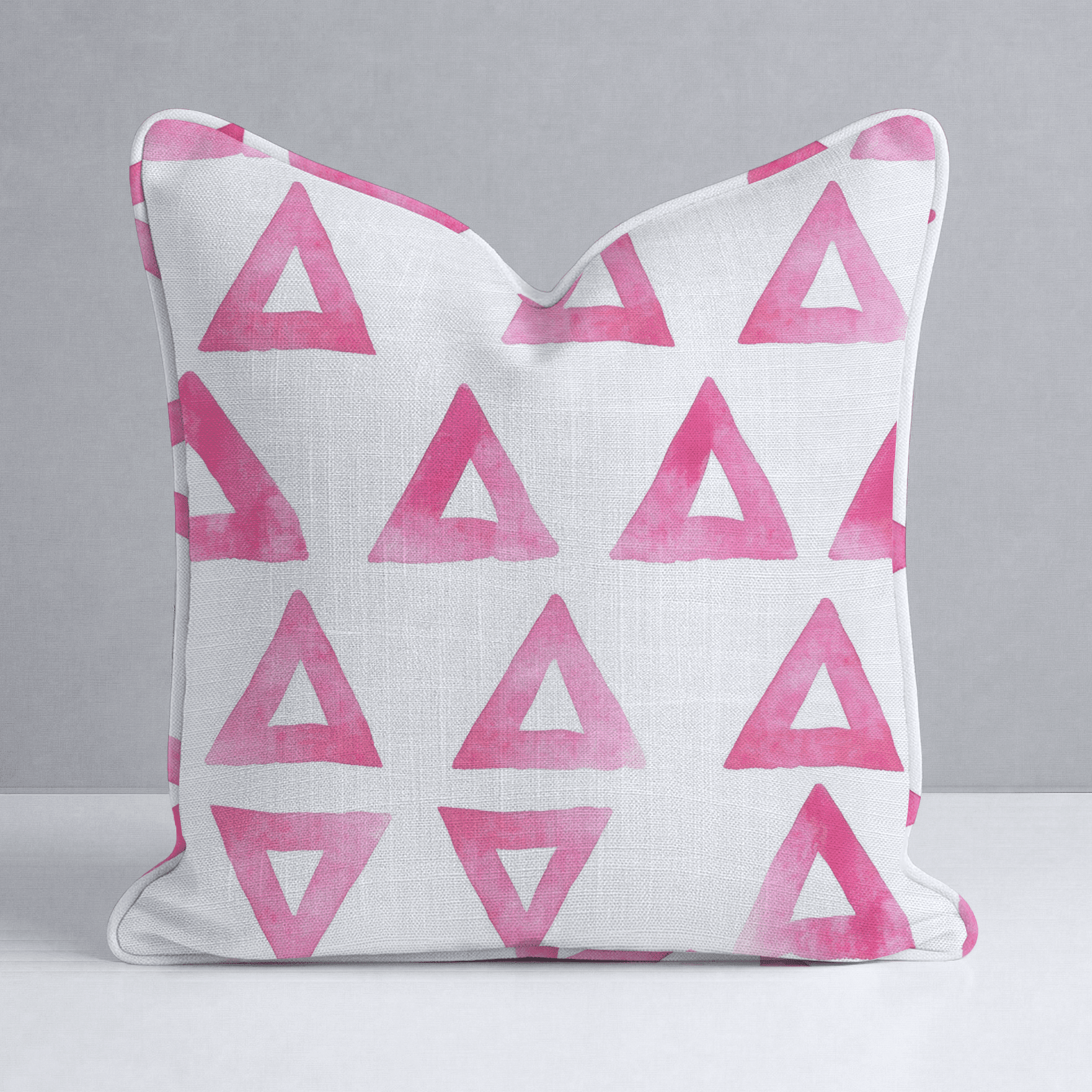 Triangle Tango Throw Pillow - Benton Lane Home - Lemon Park