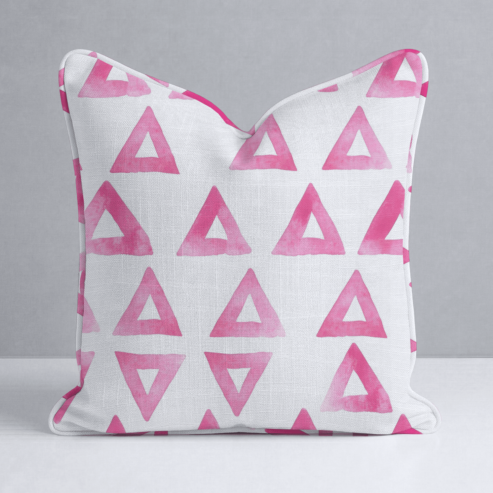 Triangle Tango Throw Pillow - Benton Lane Home - Lemon Park