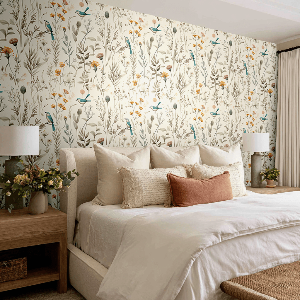 Trish Woodland Wallpaper - Benton Lane Home - Painted Paper