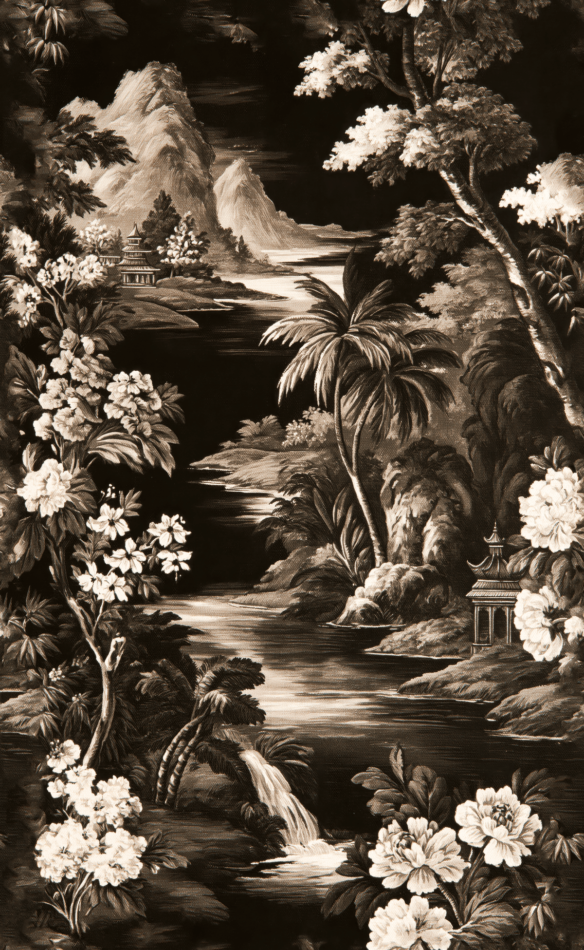 Tropical Paradise - Wall Mural - Painted Paper
