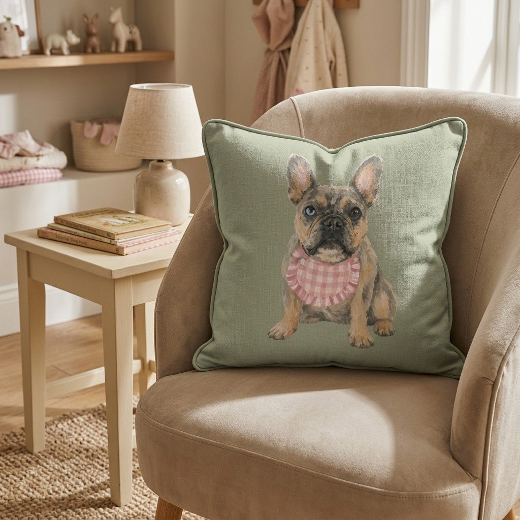 Truffles Pup Throw Pillow - Benton Lane Home - Hillcroft Home