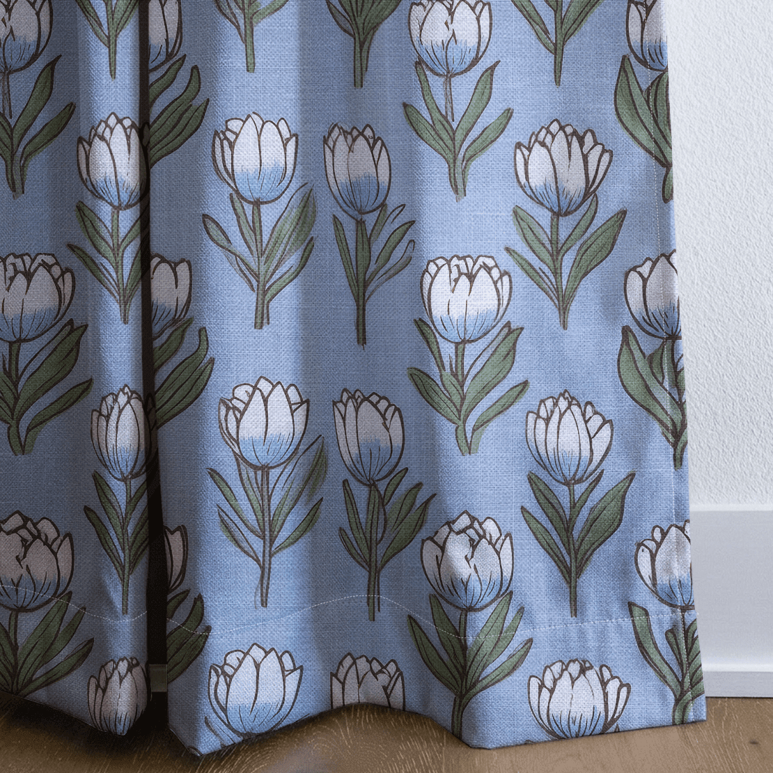 Tulip Parade - Drapery - Benton Lane Home - Lemon Park