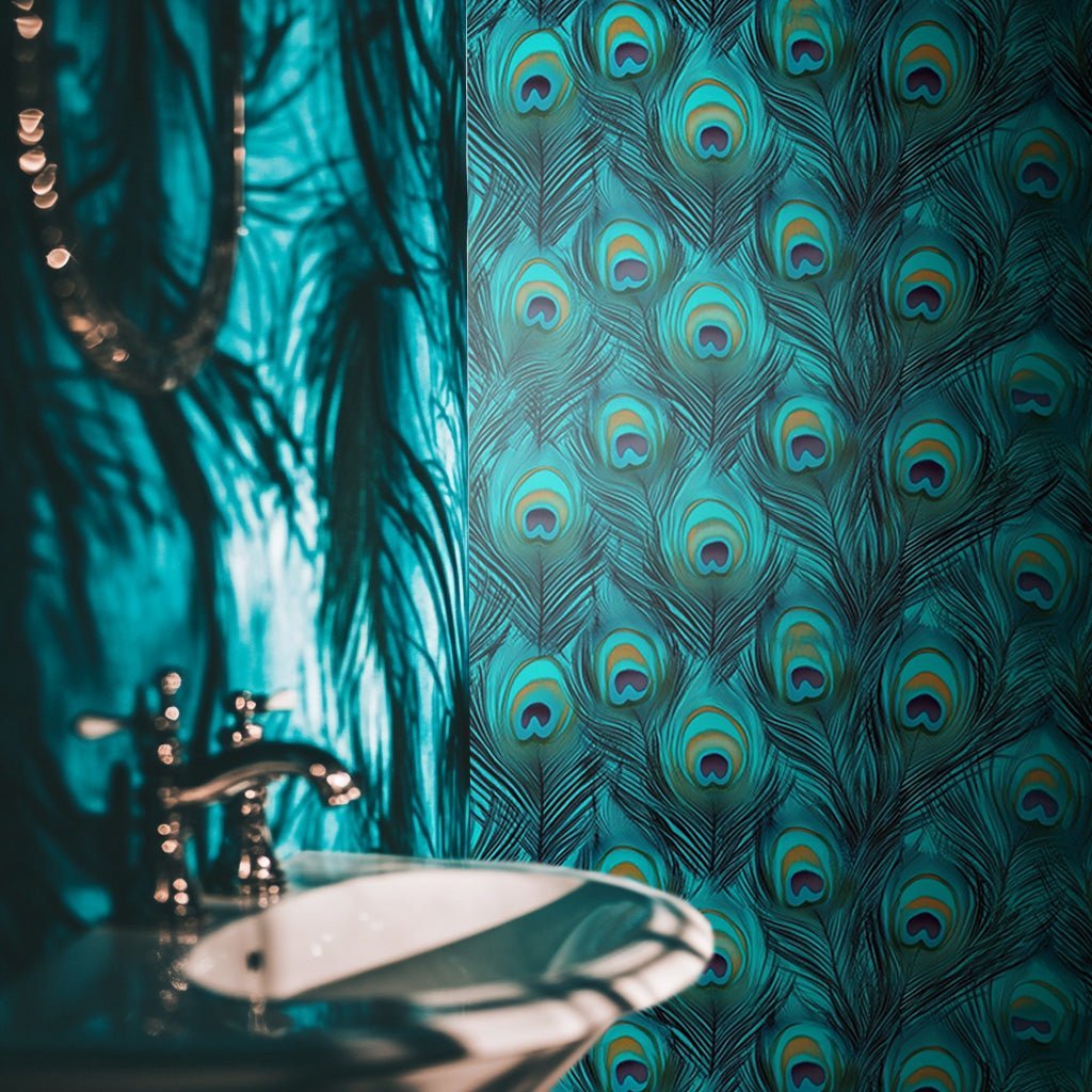 Turquela Wallpaper - Benton Lane Home - Painted Paper