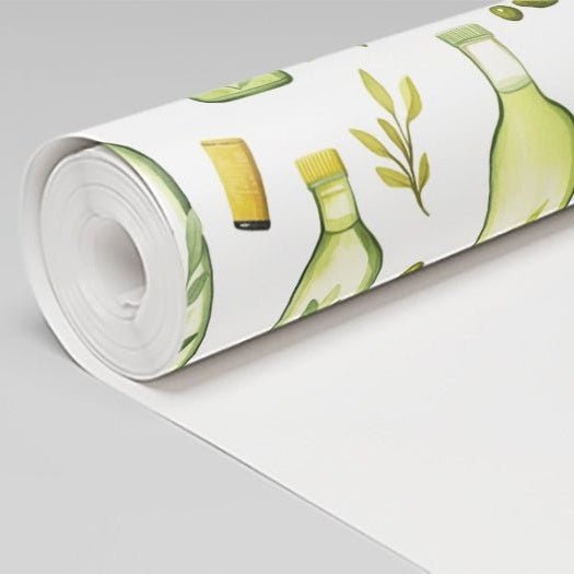 Tuscan Olive Wallpaper - Benton Lane Home - Painted Paper