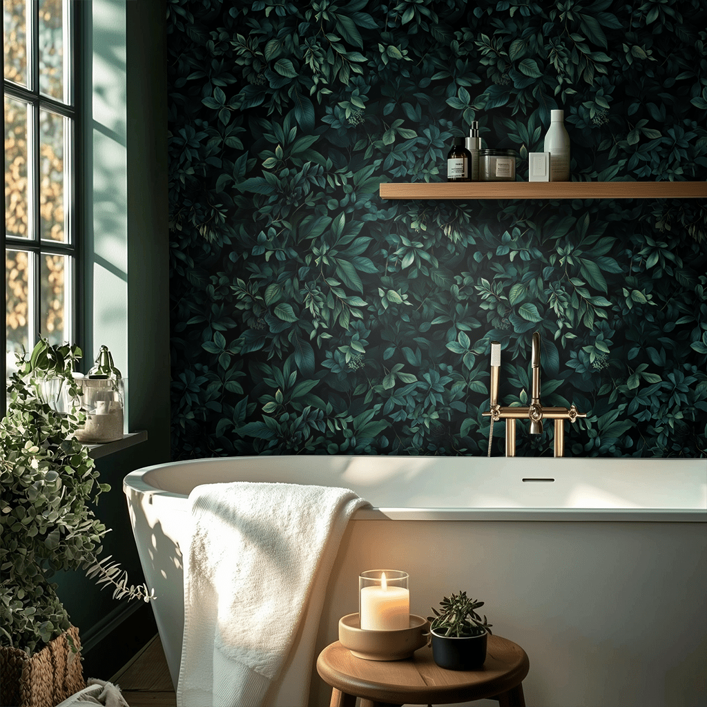 Twilight Canopy Wallpaper - Benton Lane Home - Painted Paper