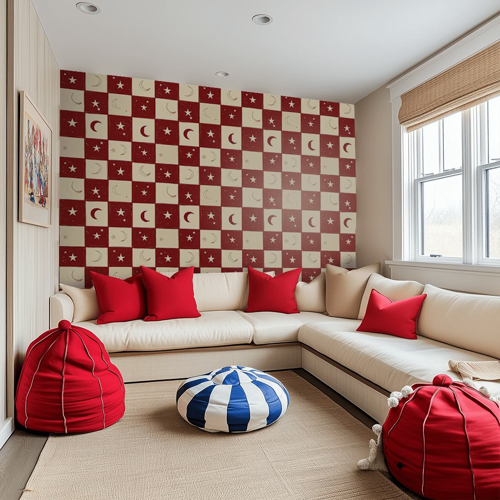 Twilight Carnival Wallpaper - Benton Lane Home - Painted Paper