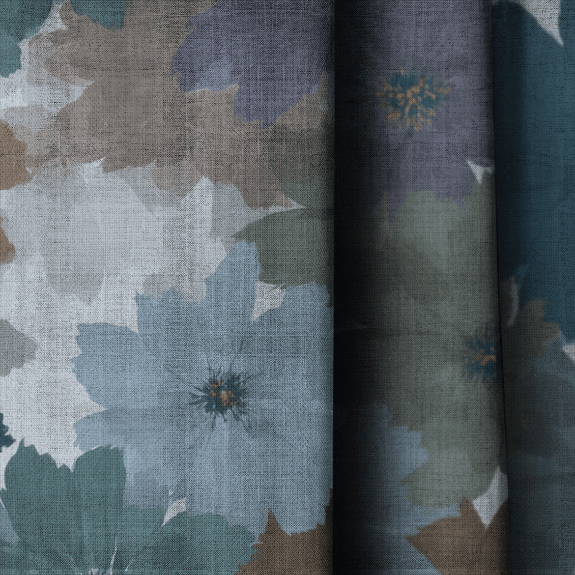 Twilight Petals - Drapery - Benton Lane Home - Lemon Park