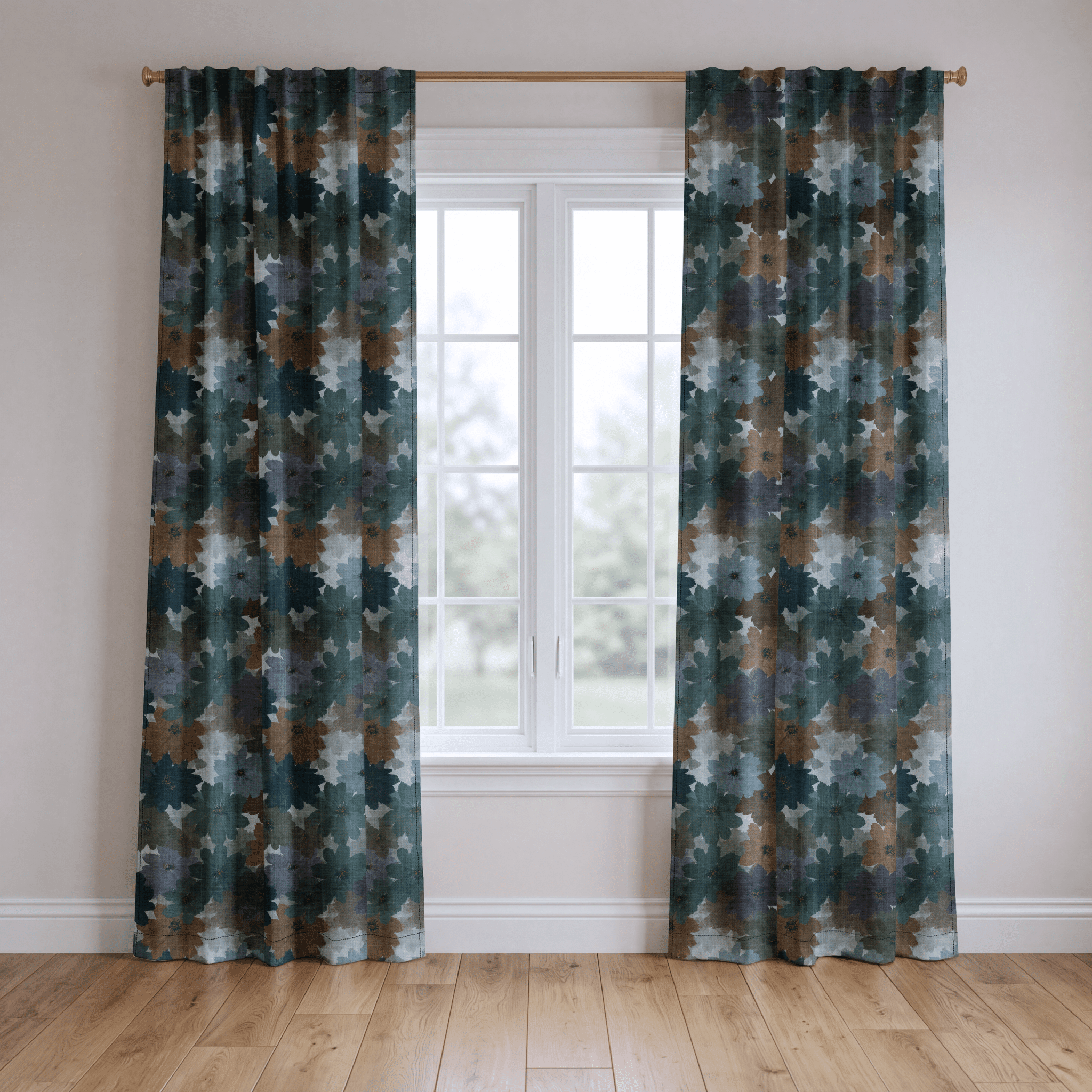 Twilight Petals - Drapery - Benton Lane Home - Lemon Park