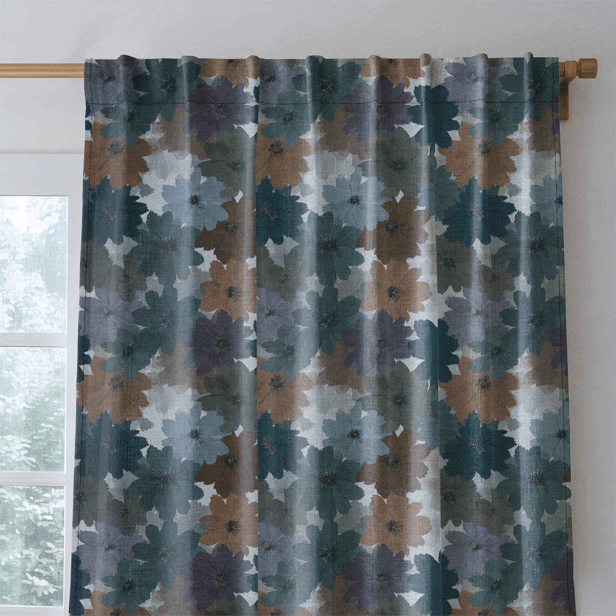 Twilight Petals - Drapery - Benton Lane Home - Lemon Park