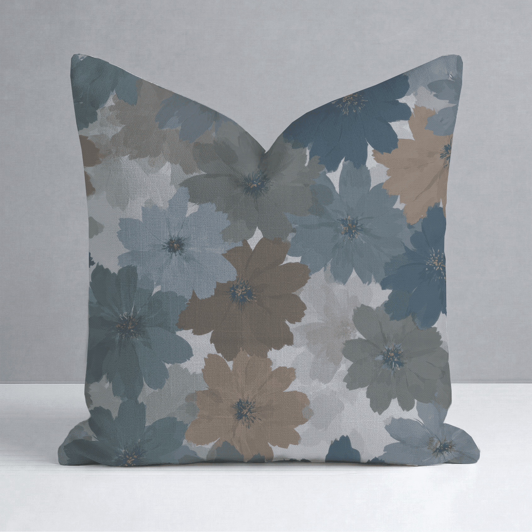 Twilight Petals Throw Pillow - Benton Lane Home - Lemon Park
