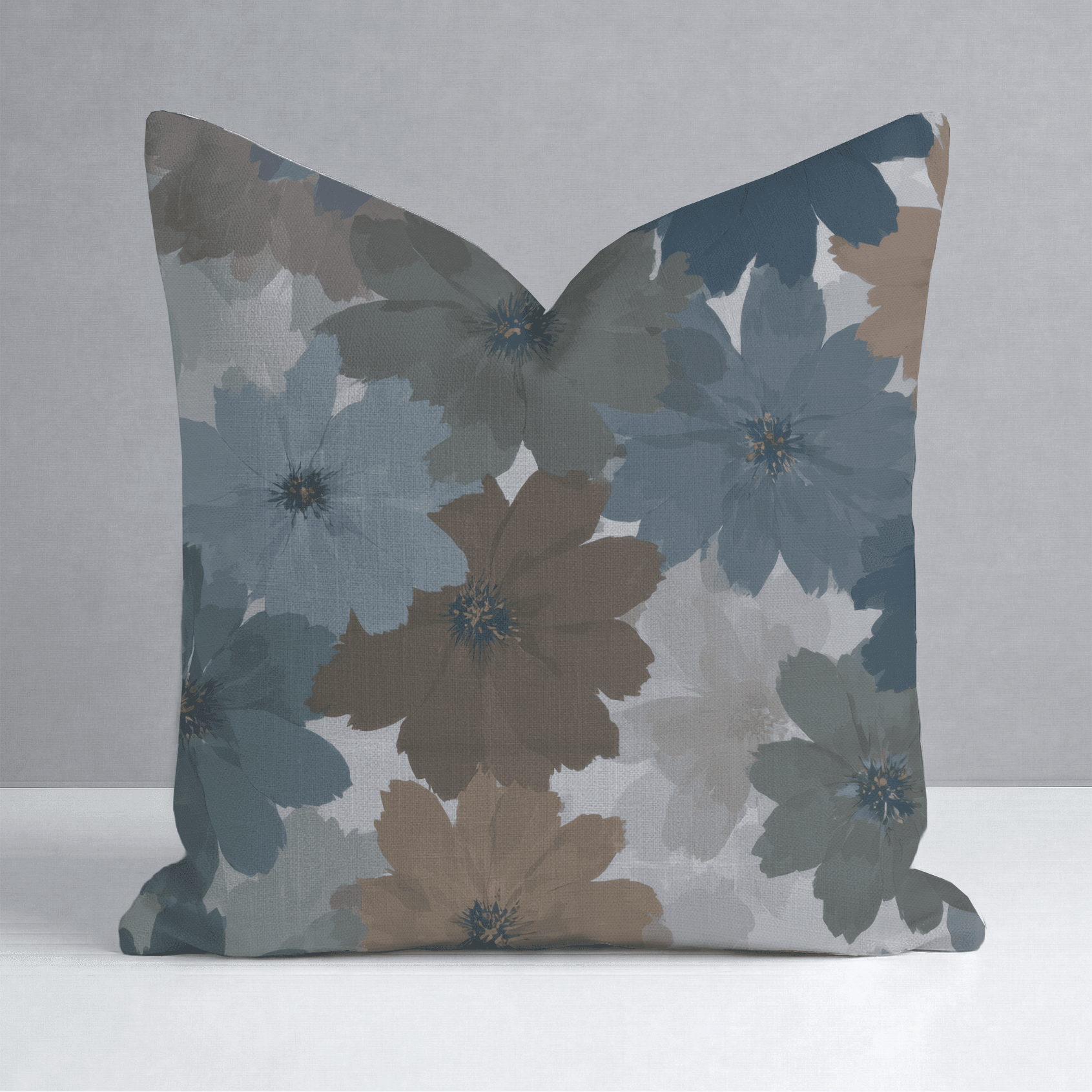 Twilight Petals Throw Pillow - Benton Lane Home - Lemon Park