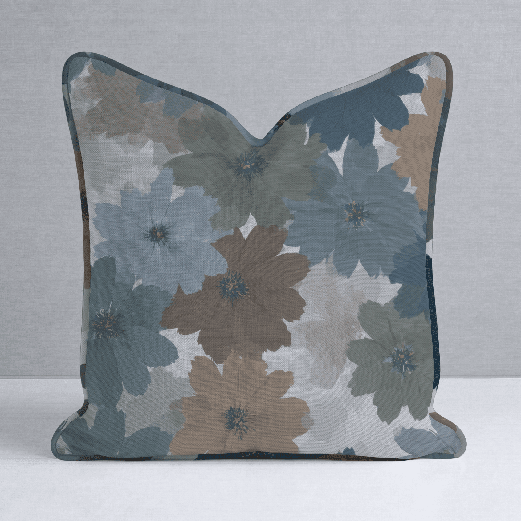 Twilight Petals Throw Pillow - Benton Lane Home - Lemon Park