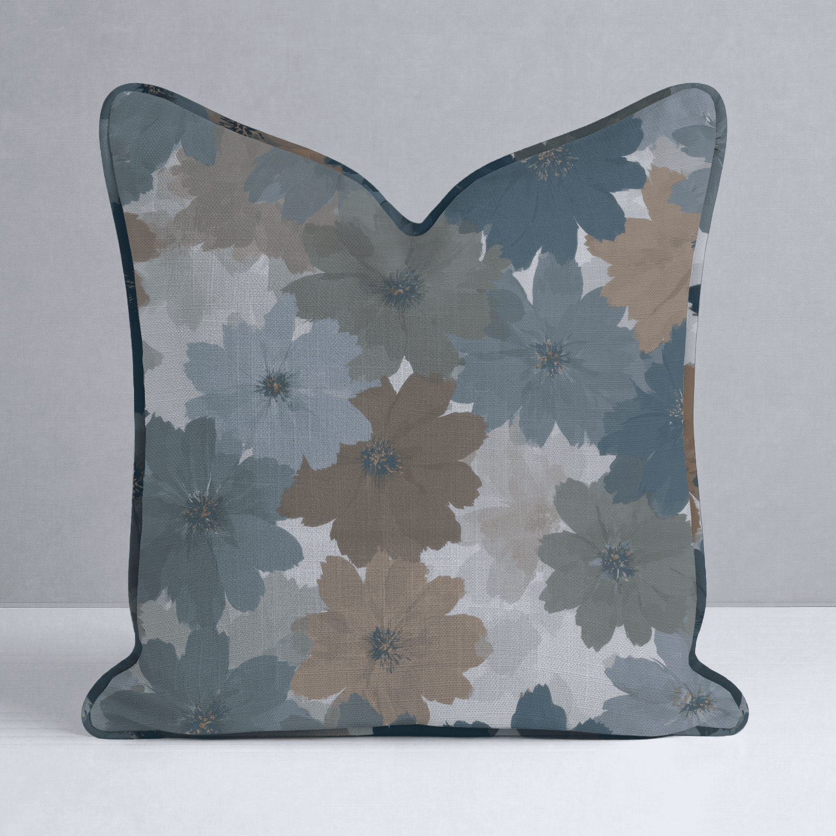 Twilight Petals Throw Pillow - Benton Lane Home - Lemon Park