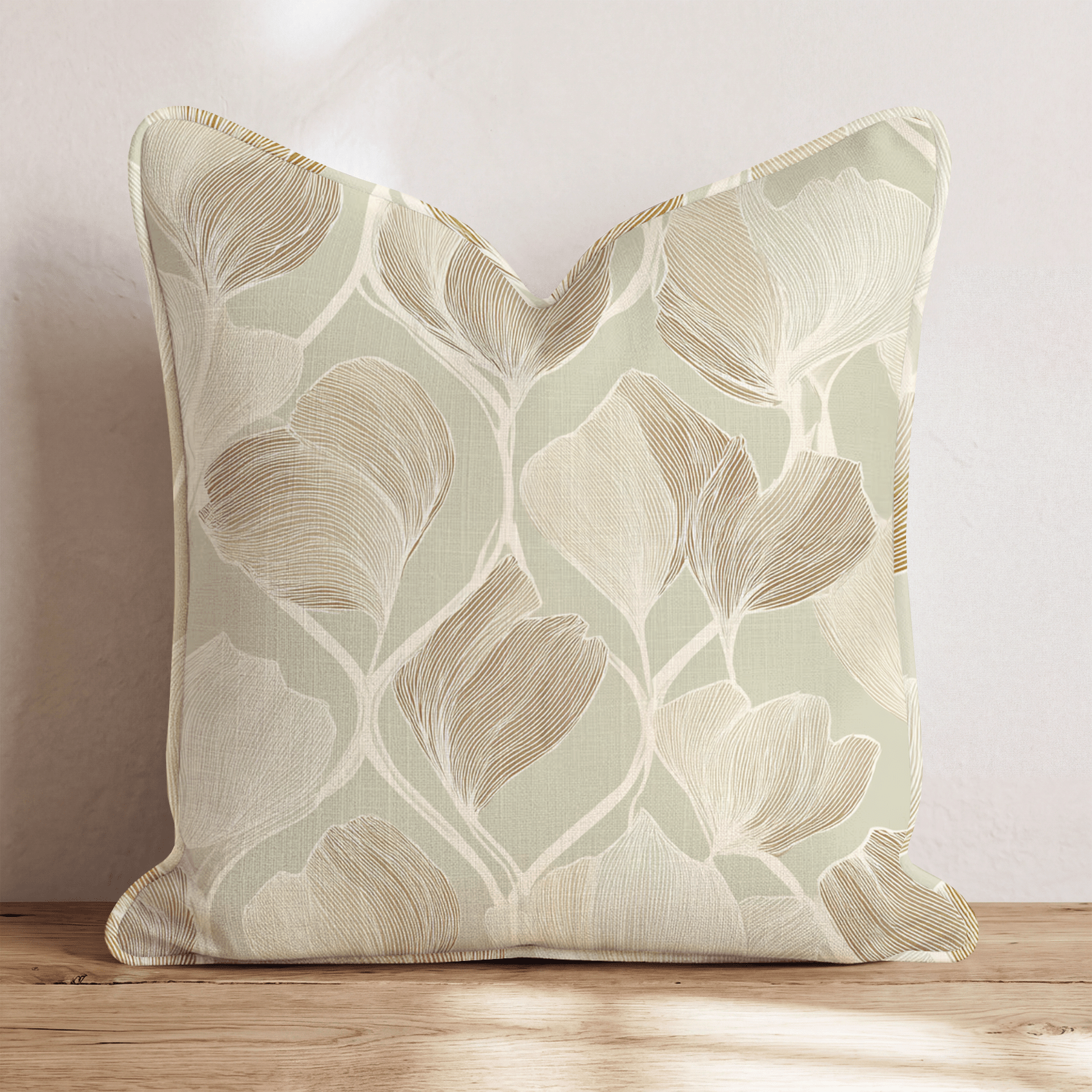 Twirling Petals Throw Pillow - Benton Lane Home - Hillcroft Home